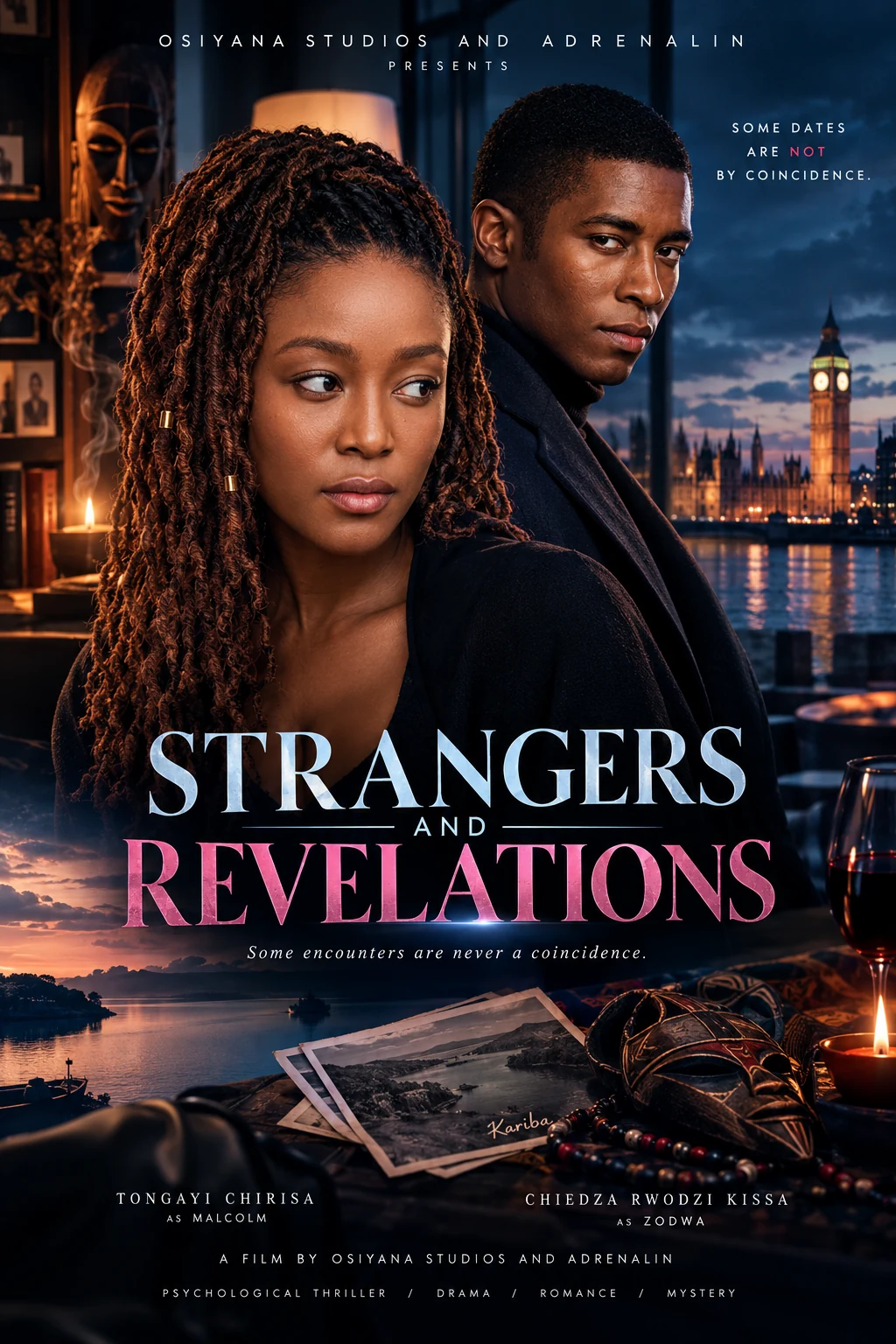 Strangers & Revelations — official development poster